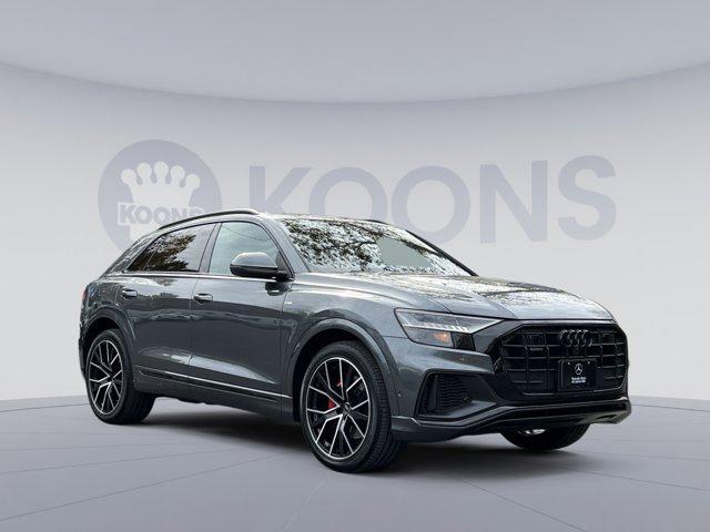 used 2023 Audi Q8 car, priced at $58,500