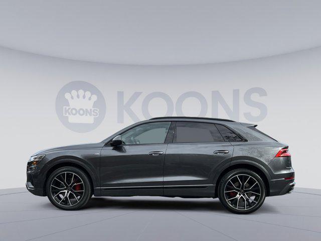 used 2023 Audi Q8 car, priced at $58,500