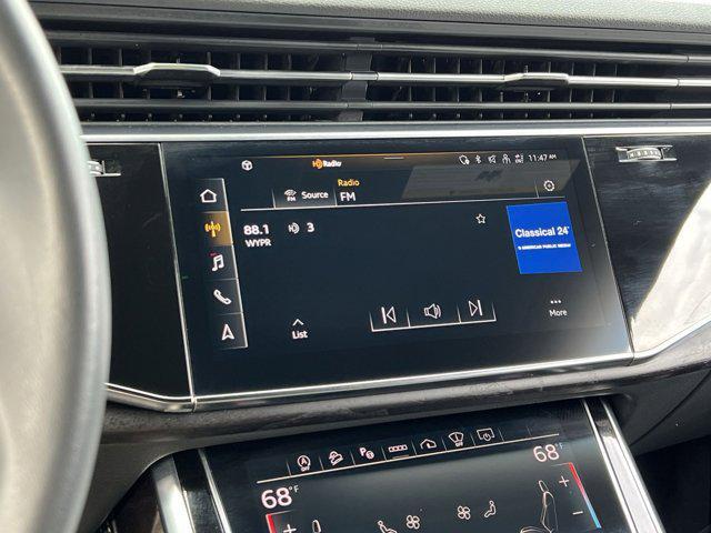 used 2023 Audi Q8 car, priced at $58,500