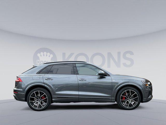 used 2023 Audi Q8 car, priced at $58,500