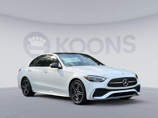 new 2025 Mercedes-Benz C-Class car, priced at $55,935