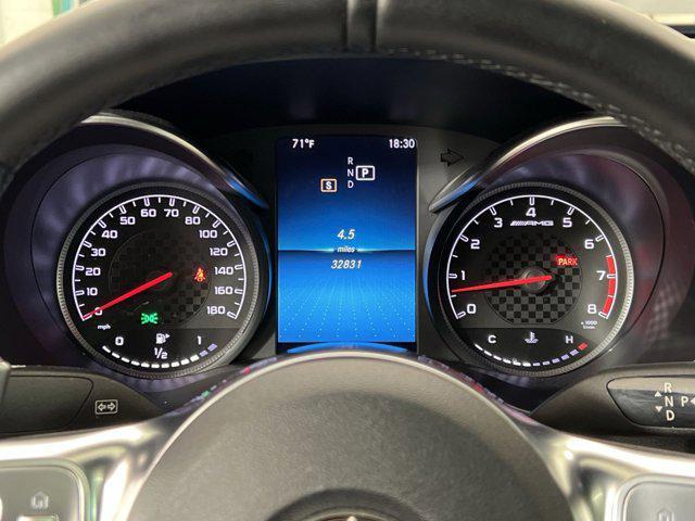 used 2019 Mercedes-Benz AMG C 43 car, priced at $36,000