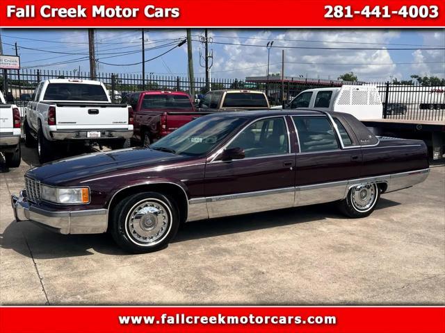used 1996 Cadillac Fleetwood car, priced at $19,980