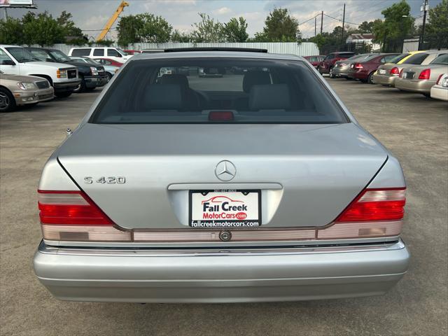 used 1998 Mercedes-Benz S-Class car, priced at $14,980