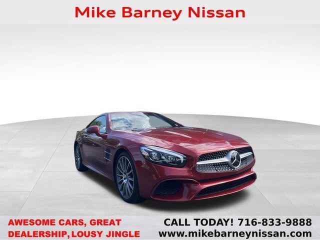 used 2019 Mercedes-Benz SL 550 car, priced at $71,500