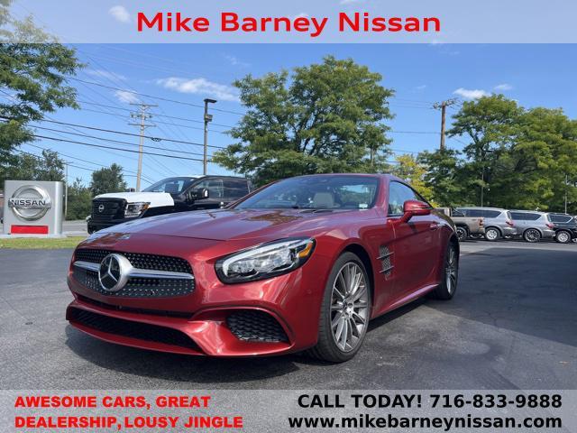used 2019 Mercedes-Benz SL 550 car, priced at $71,500
