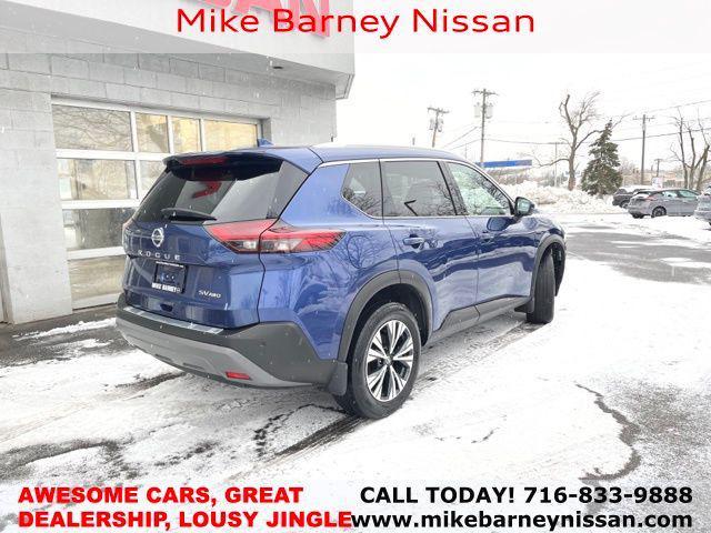 used 2021 Nissan Rogue car, priced at $24,227