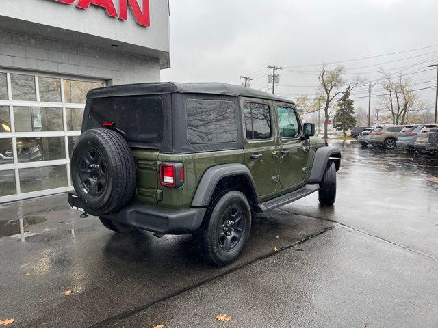 used 2022 Jeep Wrangler Unlimited car, priced at $27,432