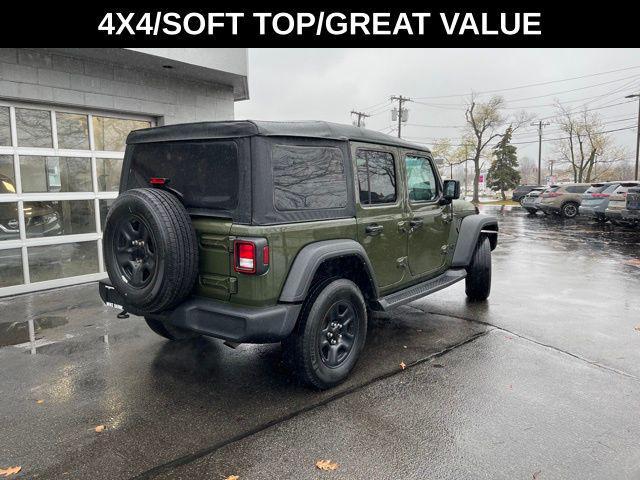 used 2022 Jeep Wrangler Unlimited car, priced at $27,732