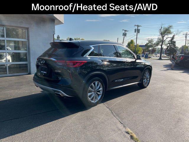 used 2021 INFINITI QX50 car, priced at $27,827