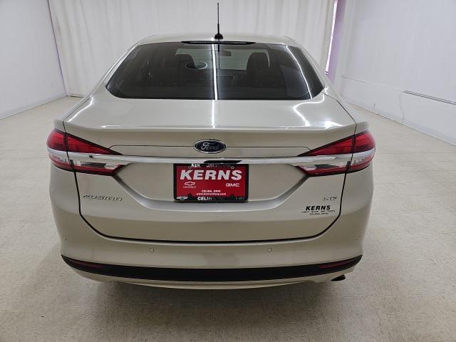 used 2017 Ford Fusion car, priced at $12,496