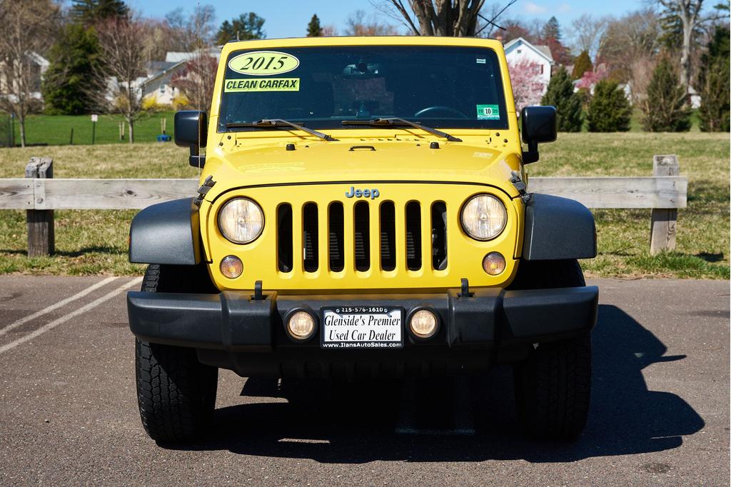 used 2015 Jeep Wrangler car, priced at $14,995