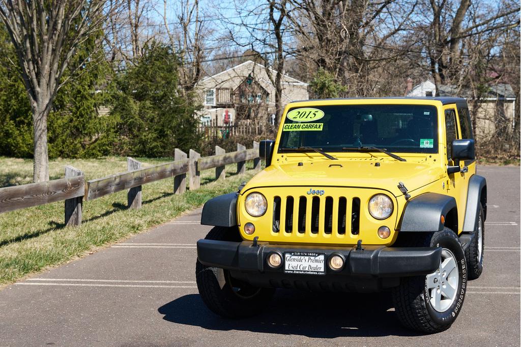 used 2015 Jeep Wrangler car, priced at $14,995