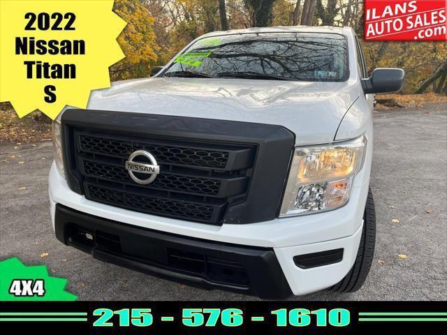used 2022 Nissan Titan car, priced at $21,995