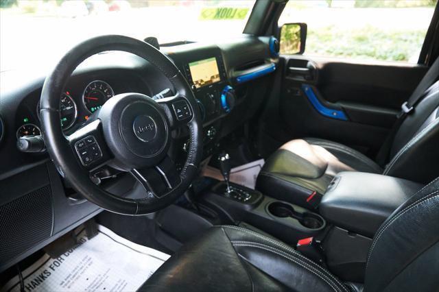 used 2016 Jeep Wrangler Unlimited car, priced at $13,495