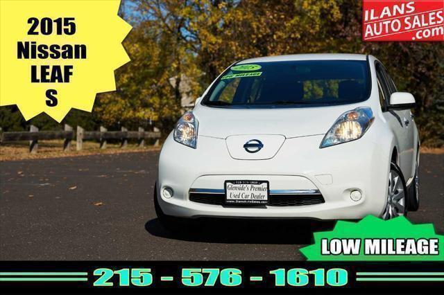 used 2015 Nissan Leaf car, priced at $5,995