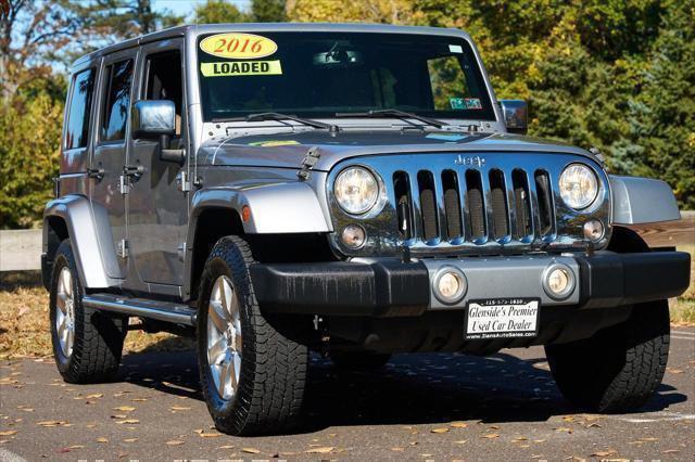 used 2016 Jeep Wrangler Unlimited car, priced at $13,995