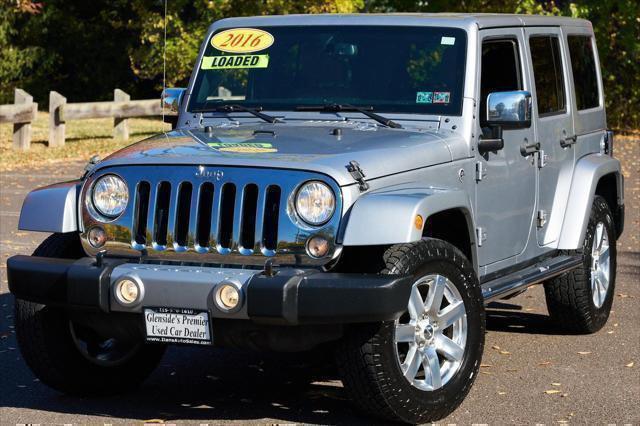 used 2016 Jeep Wrangler Unlimited car, priced at $13,995