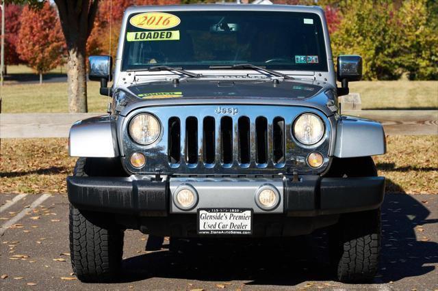 used 2016 Jeep Wrangler Unlimited car, priced at $13,995