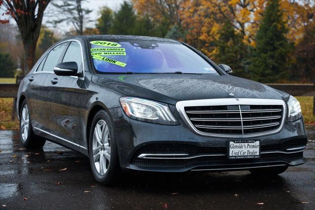 used 2018 Mercedes-Benz S-Class car, priced at $33,995