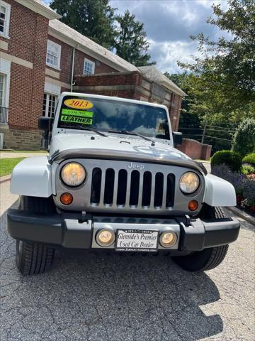 used 2013 Jeep Wrangler Unlimited car, priced at $13,995