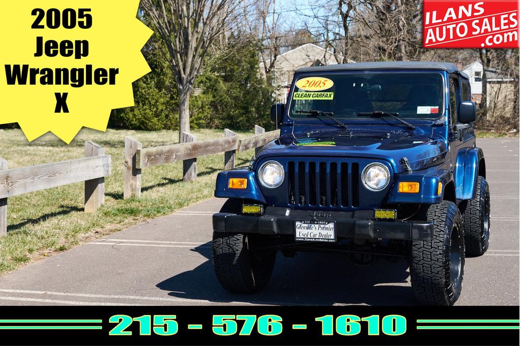 used 2005 Jeep Wrangler car, priced at $9,995