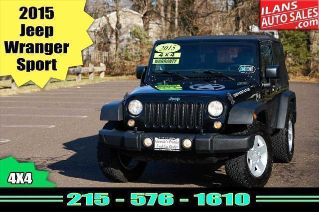 used 2015 Jeep Wrangler car, priced at $11,995