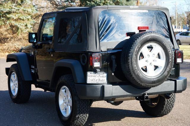 used 2015 Jeep Wrangler car, priced at $11,995