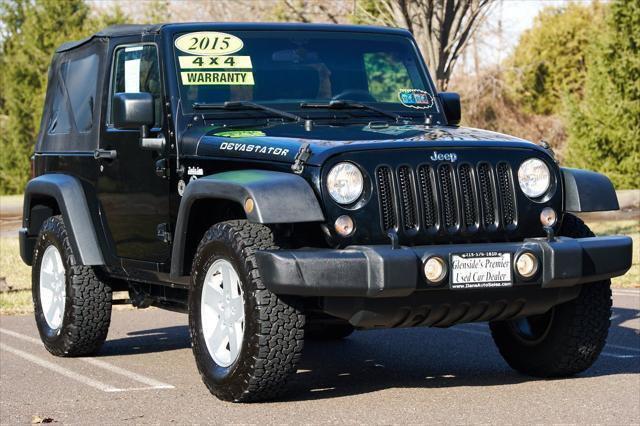 used 2015 Jeep Wrangler car, priced at $11,995