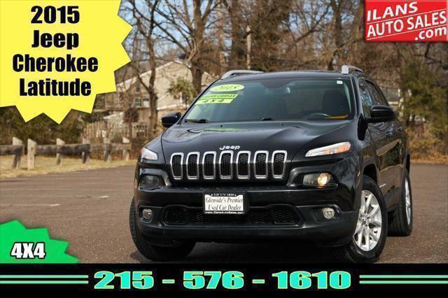 used 2015 Jeep Cherokee car, priced at $7,995