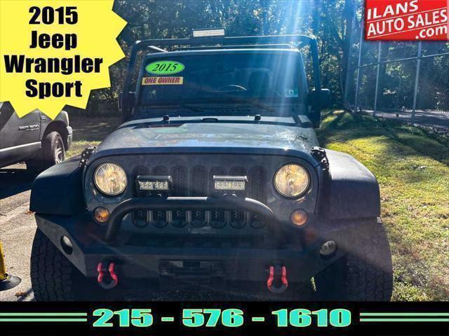 used 2015 Jeep Wrangler car, priced at $9,995