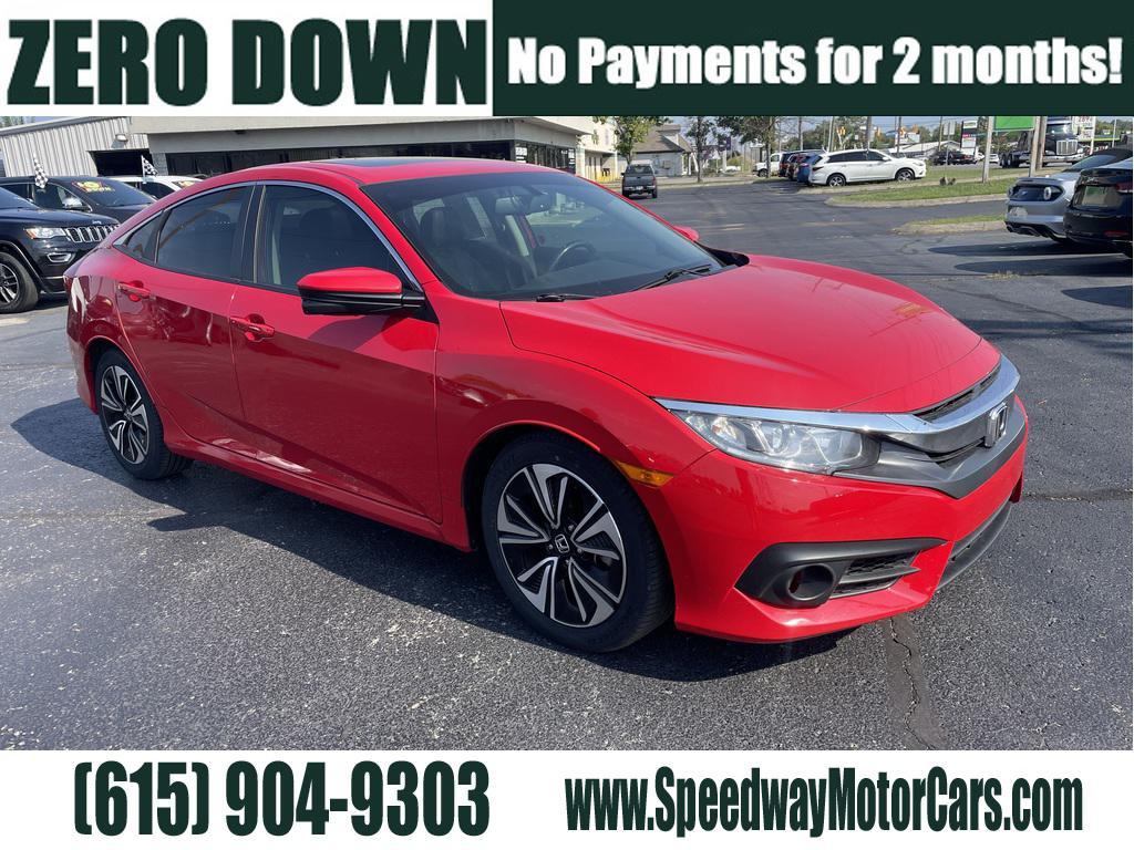 used 2016 Honda Civic car, priced at $12,695