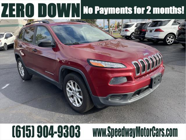 used 2017 Jeep Cherokee car, priced at $12,795