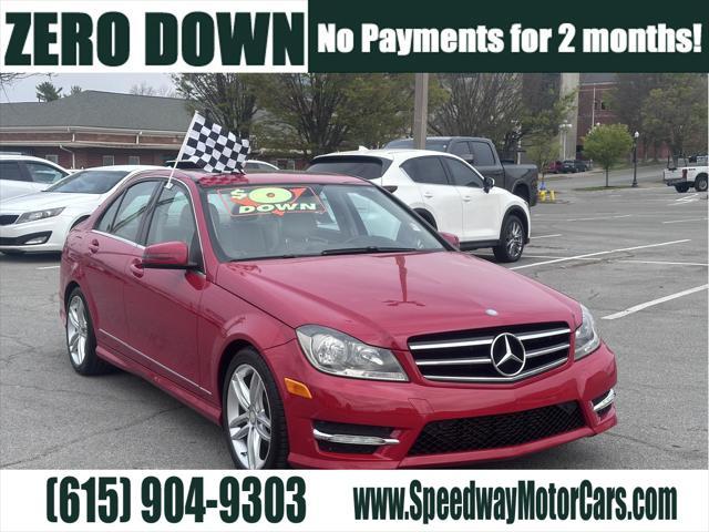 used 2014 Mercedes-Benz C-Class car, priced at $11,795