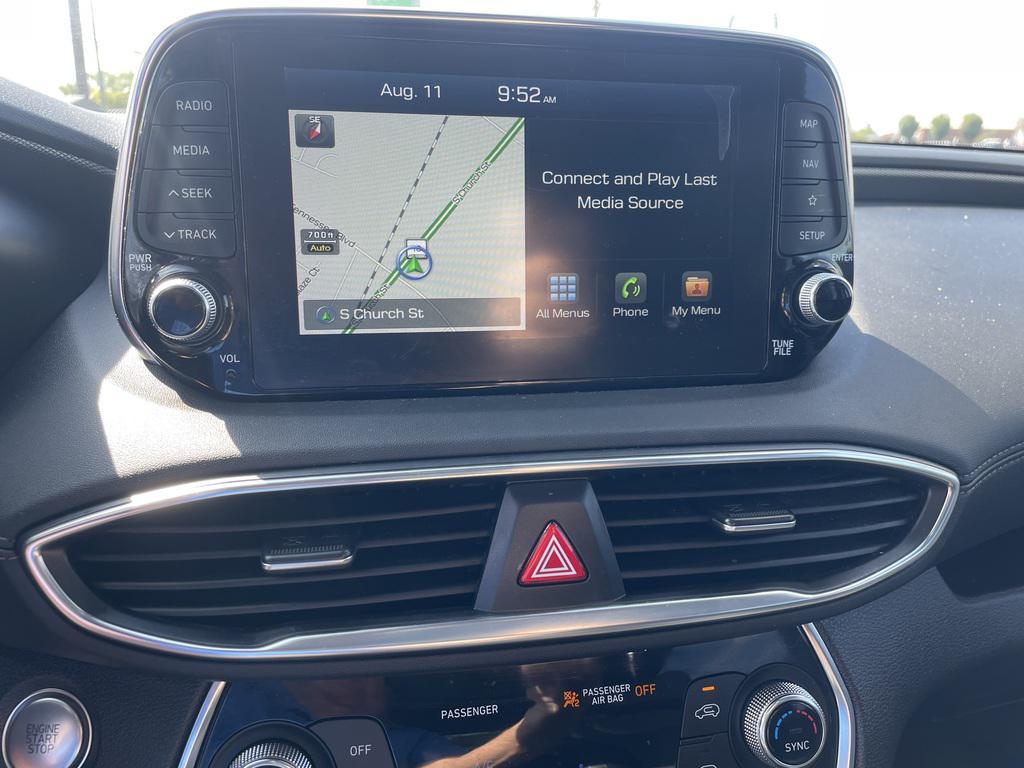 used 2019 Hyundai Santa Fe car, priced at $21,395