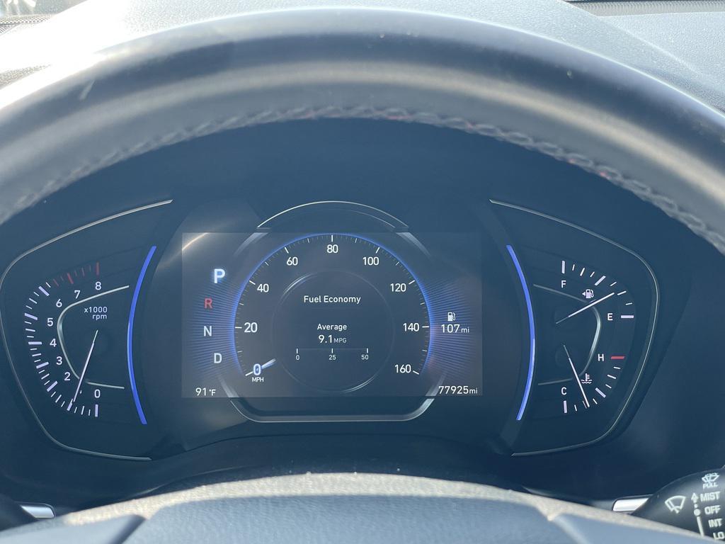 used 2019 Hyundai Santa Fe car, priced at $20,995
