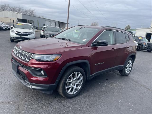 used 2022 Jeep Compass car, priced at $21,995