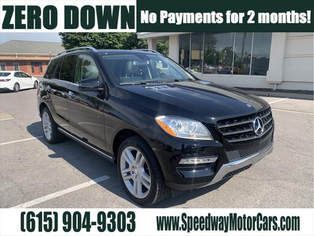 used 2015 Mercedes-Benz M-Class car, priced at $10,995