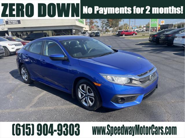 used 2018 Honda Civic car, priced at $16,895