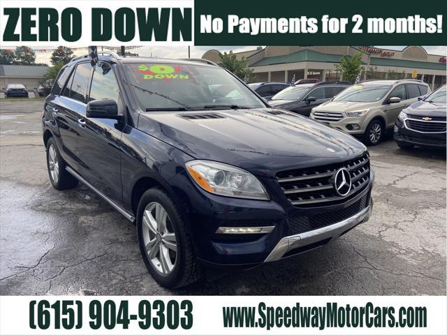 used 2015 Mercedes-Benz M-Class car, priced at $11,995