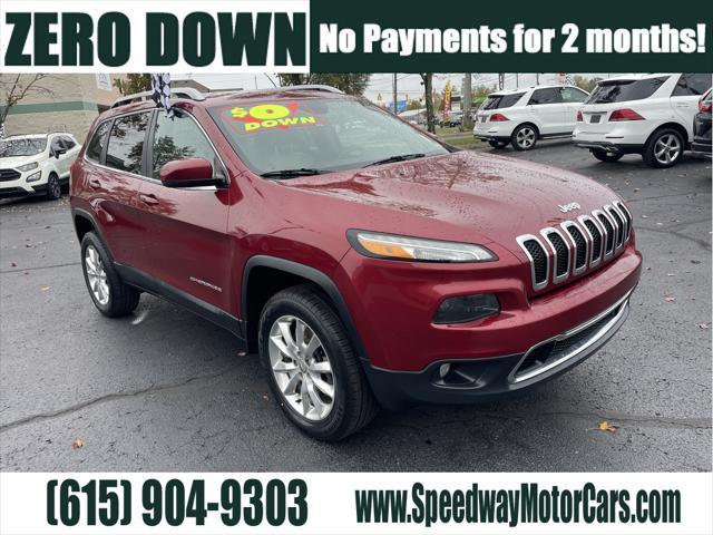 used 2016 Jeep Cherokee car, priced at $11,695