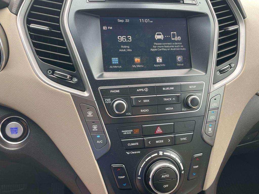 used 2017 Hyundai Santa Fe car, priced at $9,995