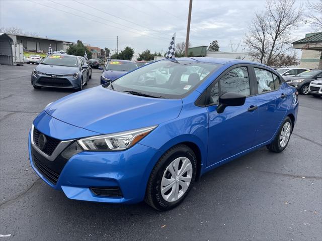 used 2021 Nissan Versa car, priced at $14,395