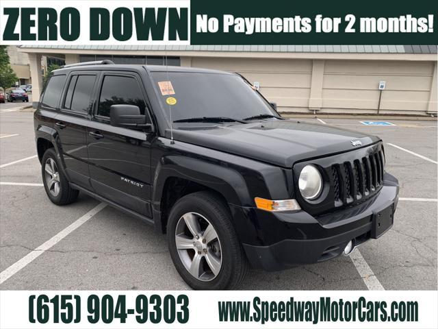 used 2017 Jeep Patriot car, priced at $9,895