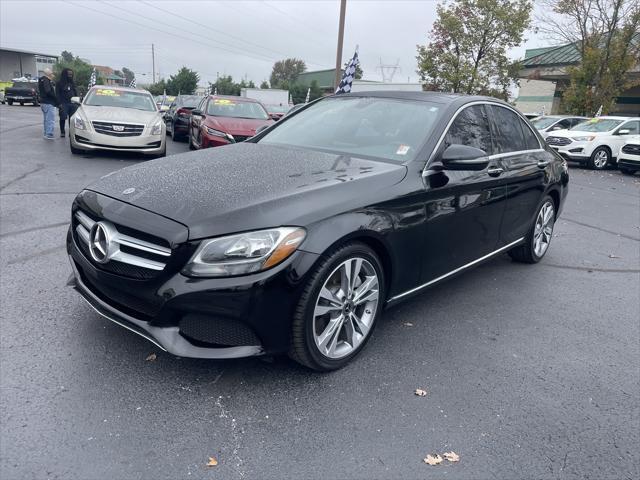 used 2018 Mercedes-Benz C-Class car, priced at $18,995