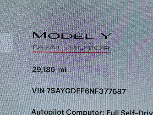 used 2022 Tesla Model Y car, priced at $30,397