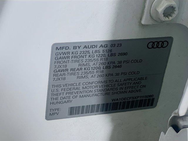 used 2023 Audi Q3 car, priced at $24,589