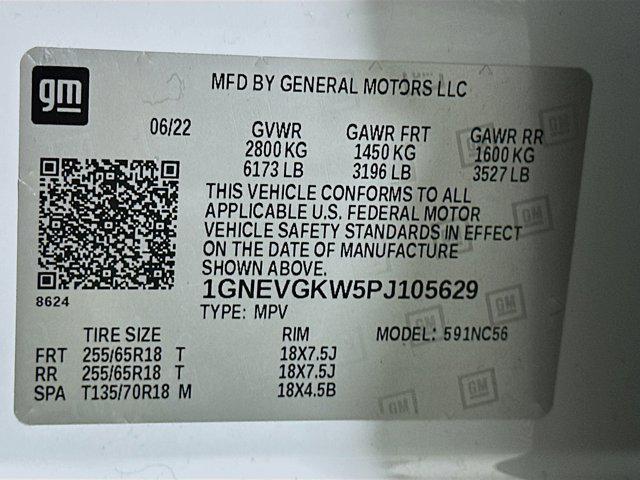 used 2023 Chevrolet Traverse car, priced at $27,497