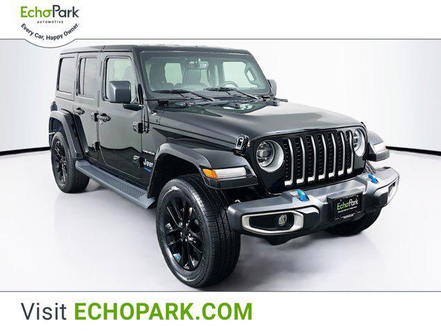 used 2022 Jeep Wrangler Unlimited 4xe car, priced at $30,197