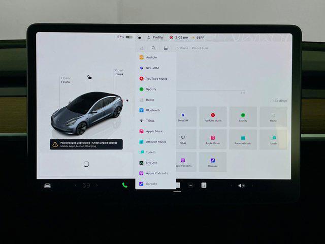 used 2023 Tesla Model 3 car, priced at $25,697